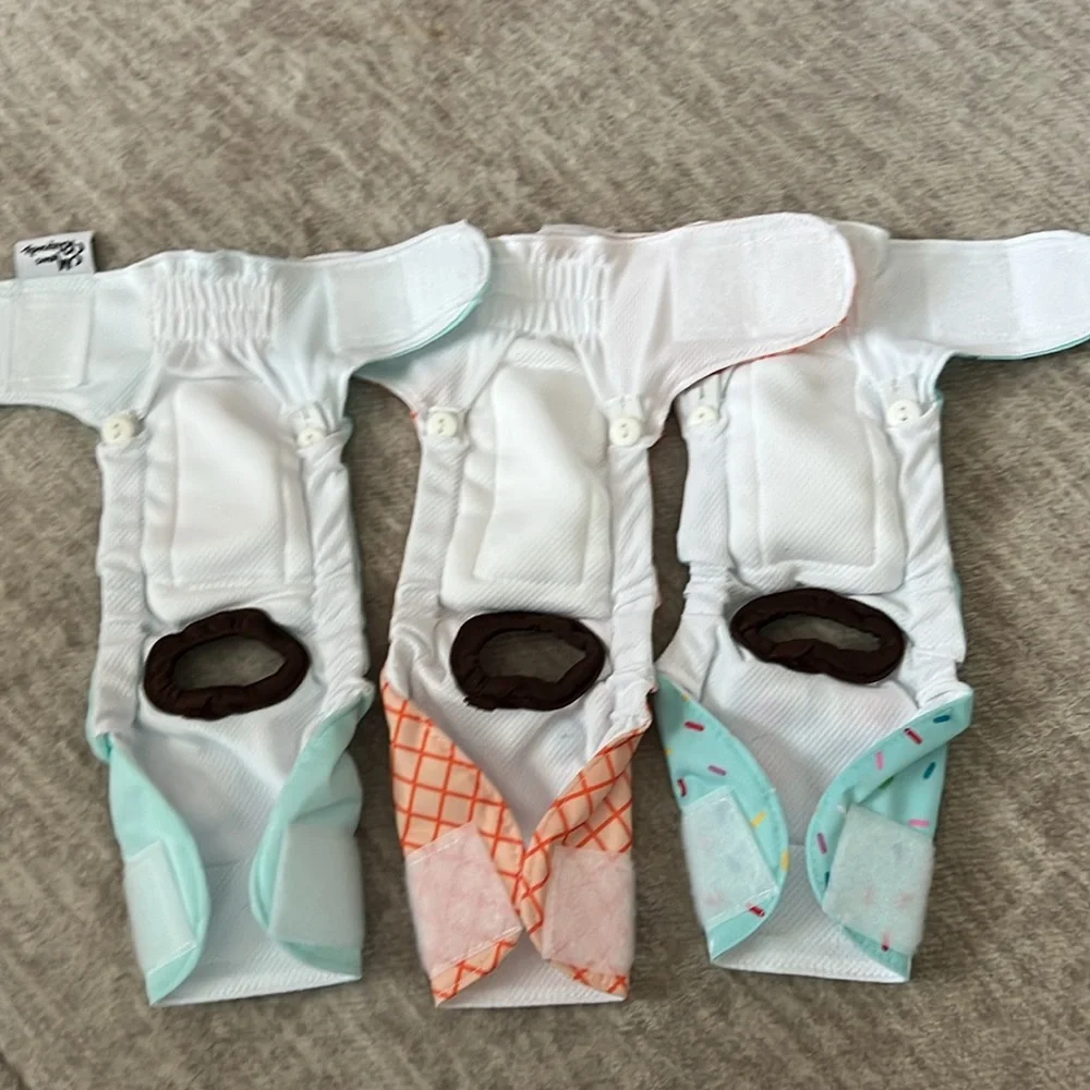 Ice cream pet diapers